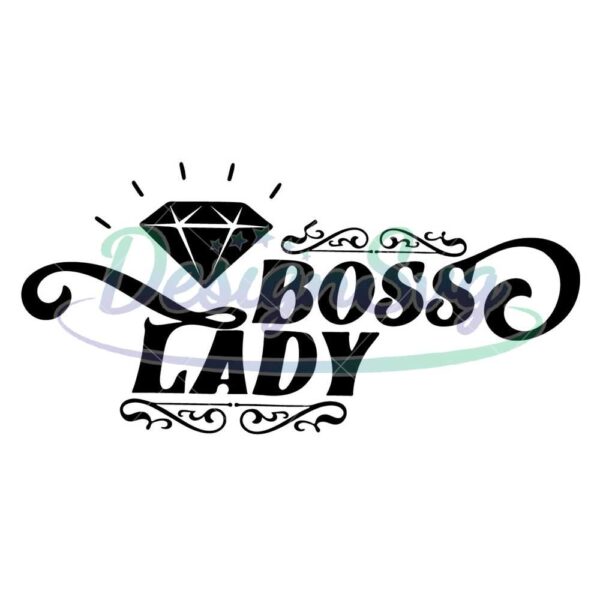 boss-lady-diamond-svg-lady-boss-svg-boss-girl-svg
