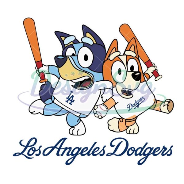 bluey-los-angeles-dodger-baseball