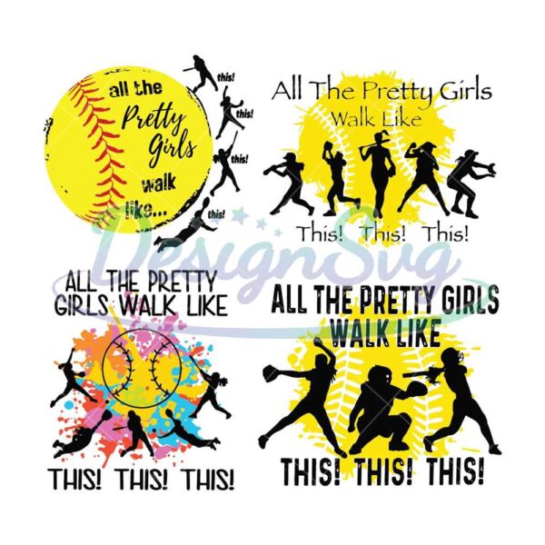 all-the-pretty-girls-walk-like-svg-softball-team-filenfl-svgnfl-footballsuper-bowl-super-bowl-svgsuper-bowl-2024