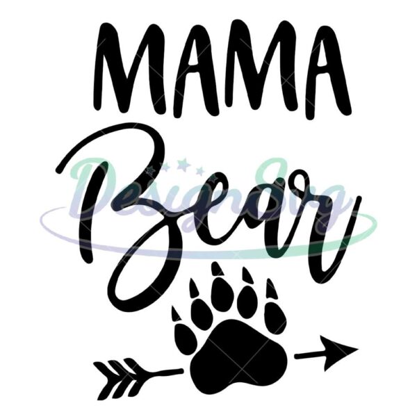mama-bear-mother-day-paw-and-arrow-svg