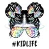 kid-life-leopard-rainbow-cute-messy-bun-girl-png