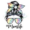 mom-life-rainbow-leopard-print-messy-bun-png