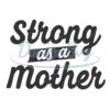 strong-as-a-mother-silhouette-svg