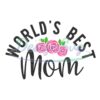 world-best-mom-flower-clipart-svg