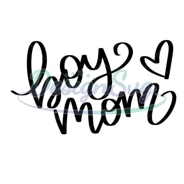 boy-mom-love-mother-day-clipart-svg