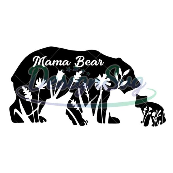 mama-bear-baby-wild-flower-svg