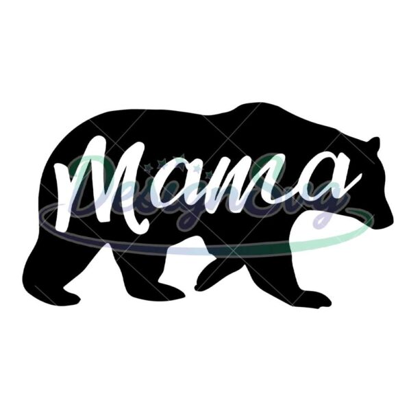 mama-bear-silhouette-svg
