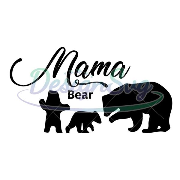 mama-bear-of-two-baby-svg