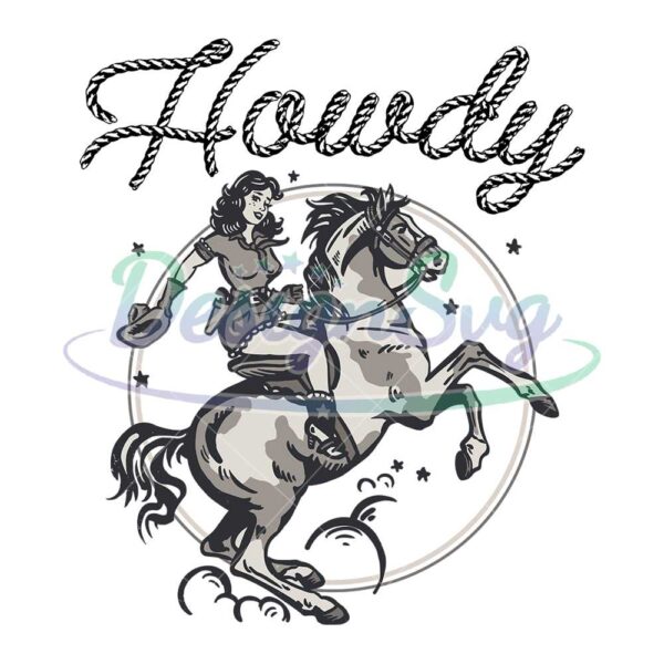 howdy-western-rodeo-cowgirl-riding-png