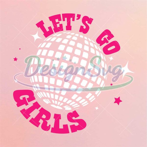 lets-go-girls-disco-ball-design-png