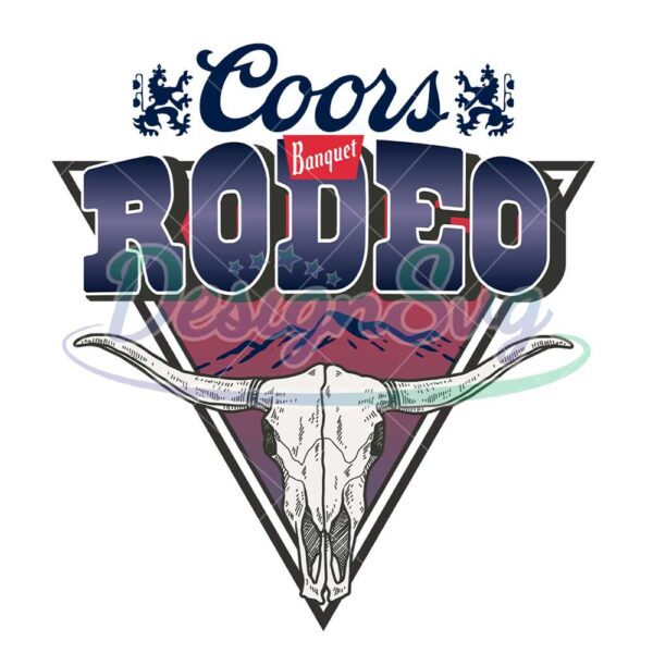 coors-banquet-rodeo-western-cow-skull-png