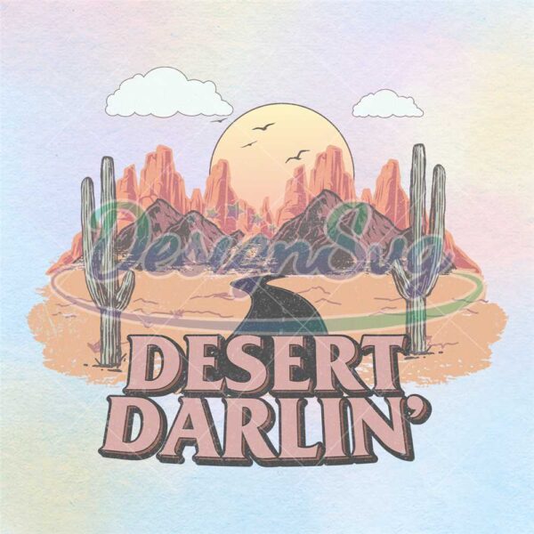 desert-darling-western-desert-under-the-sunset-png