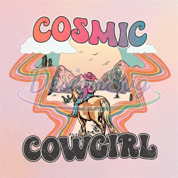 cosmic-cowgirl-western-rainbow-desert-png