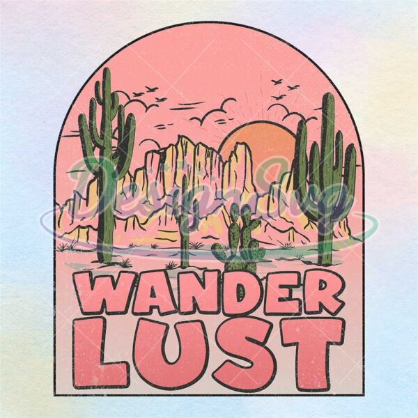 wander-lust-western-cactus-desert-png