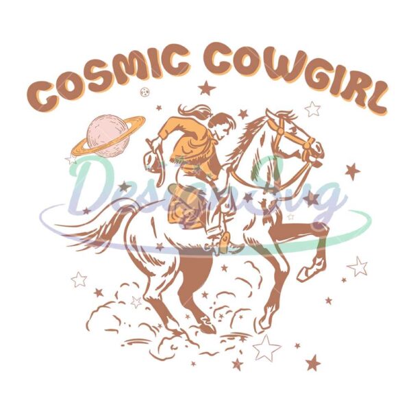 cosmic-cowgirl-western-rodeo-design-png