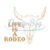 life-is-rodeo-bull-skull-western-png