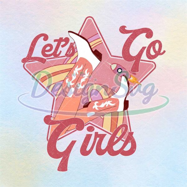 lets-go-girls-western-cowgirl-boots-png