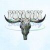 punchy-western-vintage-buffalo-skull-png