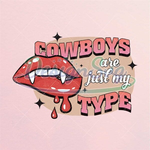 cowboys-are-just-my-type-dripping-lips-png
