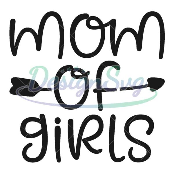 mom-of-girls-arrow-cut-file-svg