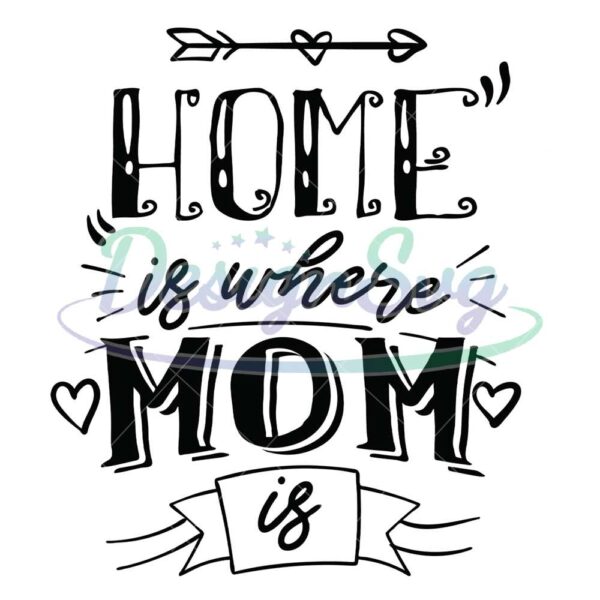 home-is-where-mom-is-happy-mother-day-svg