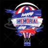 Happy Memorial Day American Balloon SVG