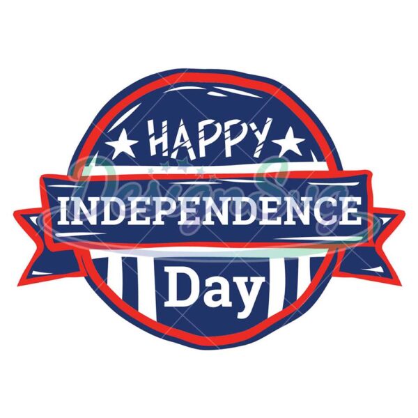 Happy Independence Day SVG File For Cricut