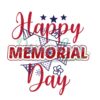 Happy Memorial Day Celebrating Independence SVG