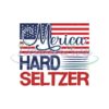 Merica Hard Seltzer America Patriotic Day SVG