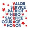 America Memorial Day Veteran Quotes SVG