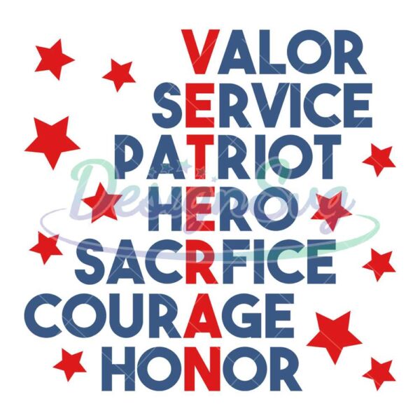 America Memorial Day Veteran Quotes SVG