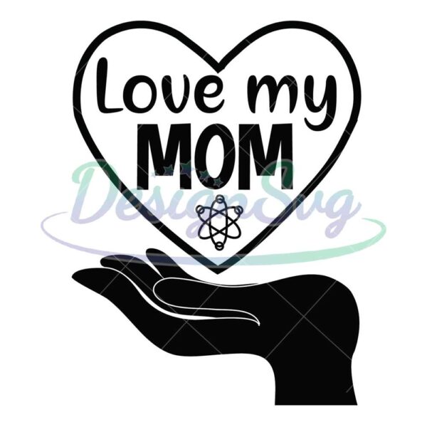 love-you-mom-mother-day-heart-hand-svg