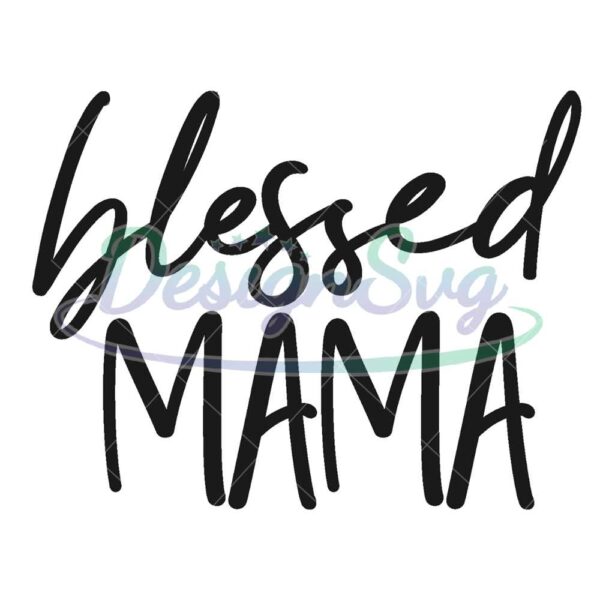 blessed-mama-silhouette-vector-svg