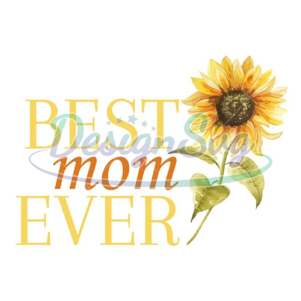 best-mom-ever-retro-sunflower-svg
