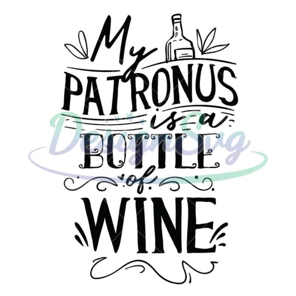 my-patronus-is-a-bottle-of-wine-svg