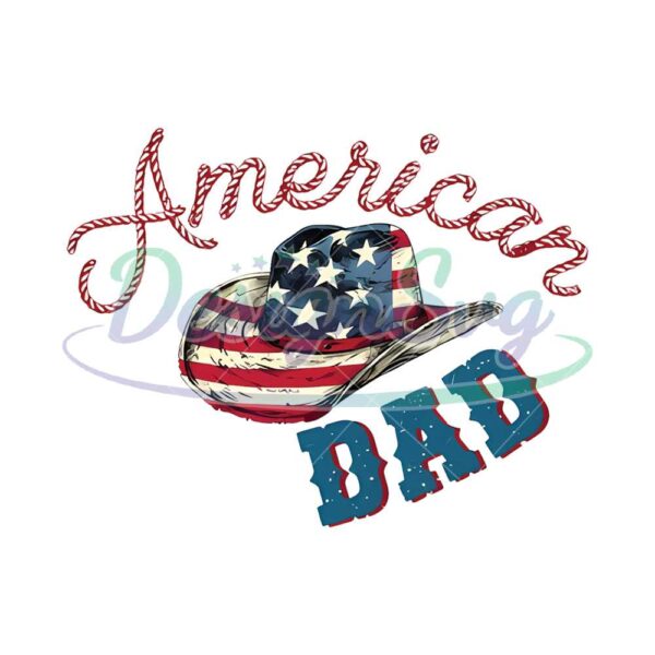 Retro American Dad Png Design