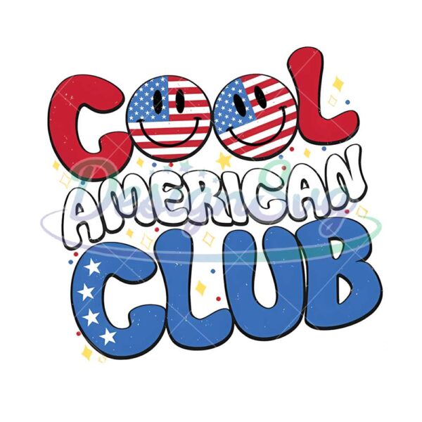 Cool America Club 4th Of July Png