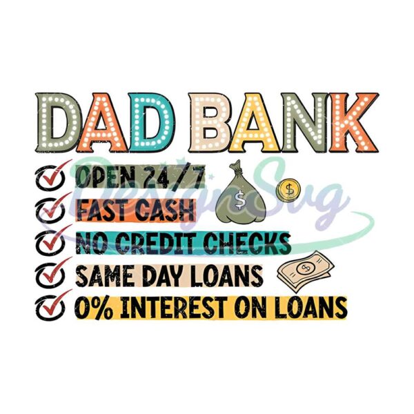 Dad Bank Open Fast Cash No Credit Checks Png