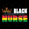 Juneteenth Balck Nurse Svg
