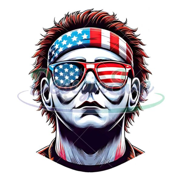 Michael Myers 4th Of July PNG