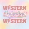 western-desert-retro-thundering-bolt-png