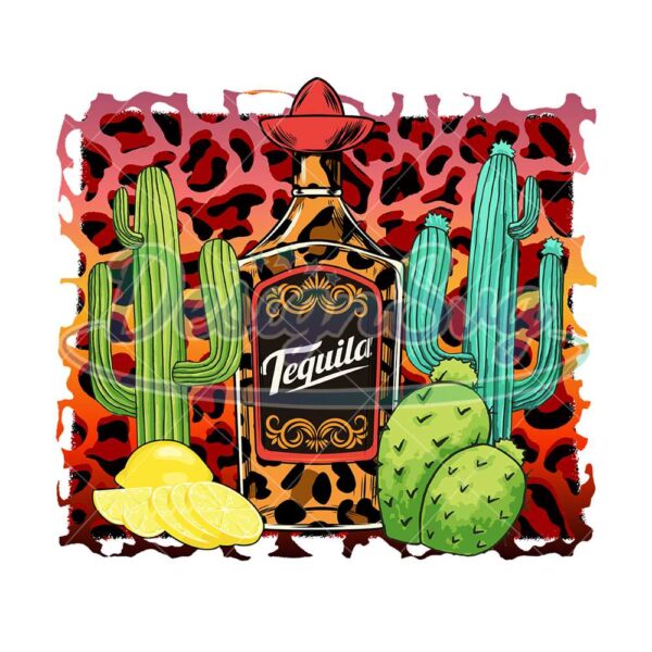 tequila-little-time-retro-western-cactus-png