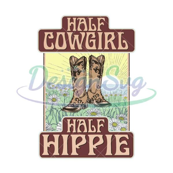 half-cowgirl-half-hippie-wild-west-boots-png