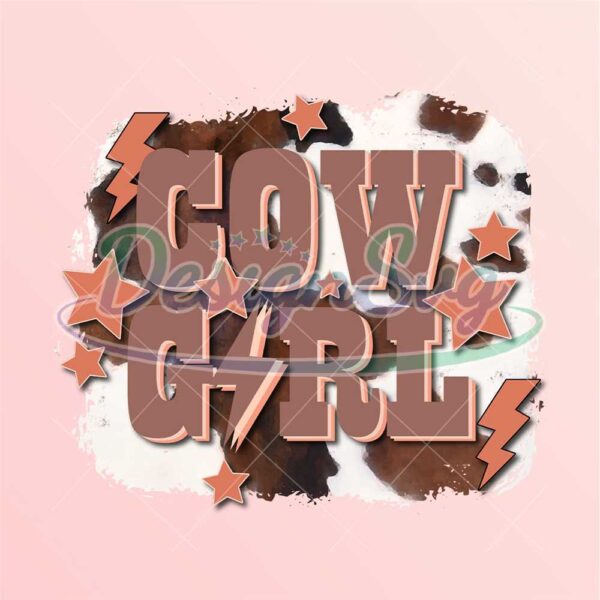 cowgirl-star-design-sublimation-png