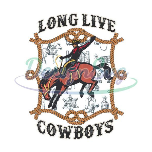 long-live-cowboys-rodeo-riding-horse-with-a-rope-png