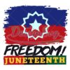 Freedom Juneteenth FreeIsh Since 1865 Svg