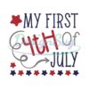 My First 4th Of July Svg File For Cricut