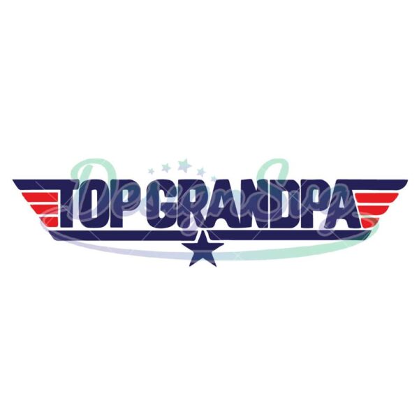 Top Grandpa Svg Gift For Cool Papa Design