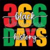 366 Days Black History Svg