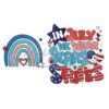 In July We Wear Stars Groovy 4th Of July Png